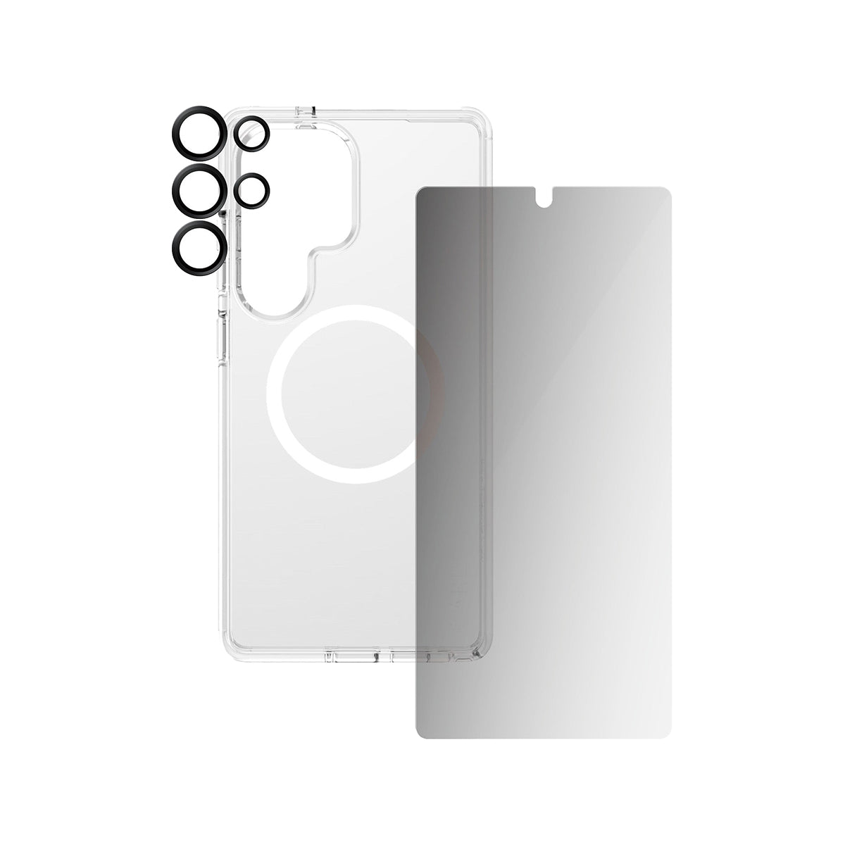 CARE by PanzerGlass Flagship 3-in-1 Privacy Bundle Samsung Galaxy S25 Ultra