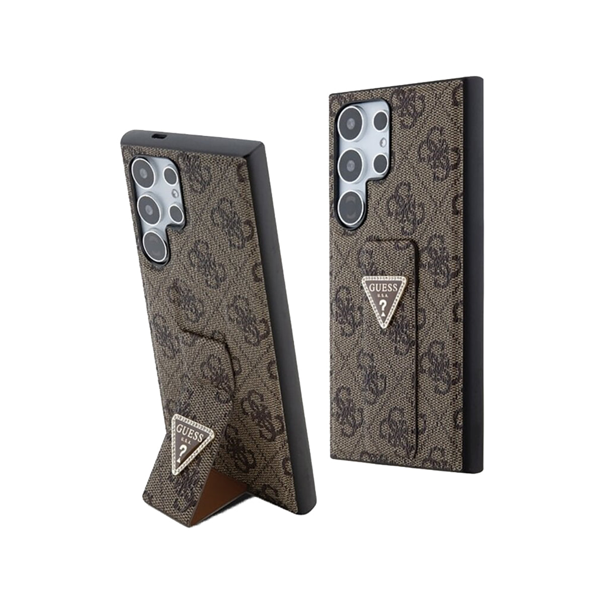Guess 4G Grip Stand Phone Case for Samsung Galaxy S24 Ultra