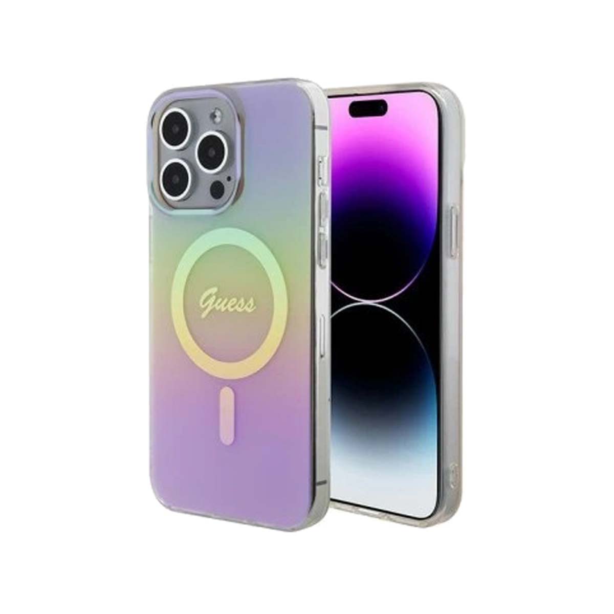 Guess Script MagSafe Phone Case for iPhone 15 Pro Max