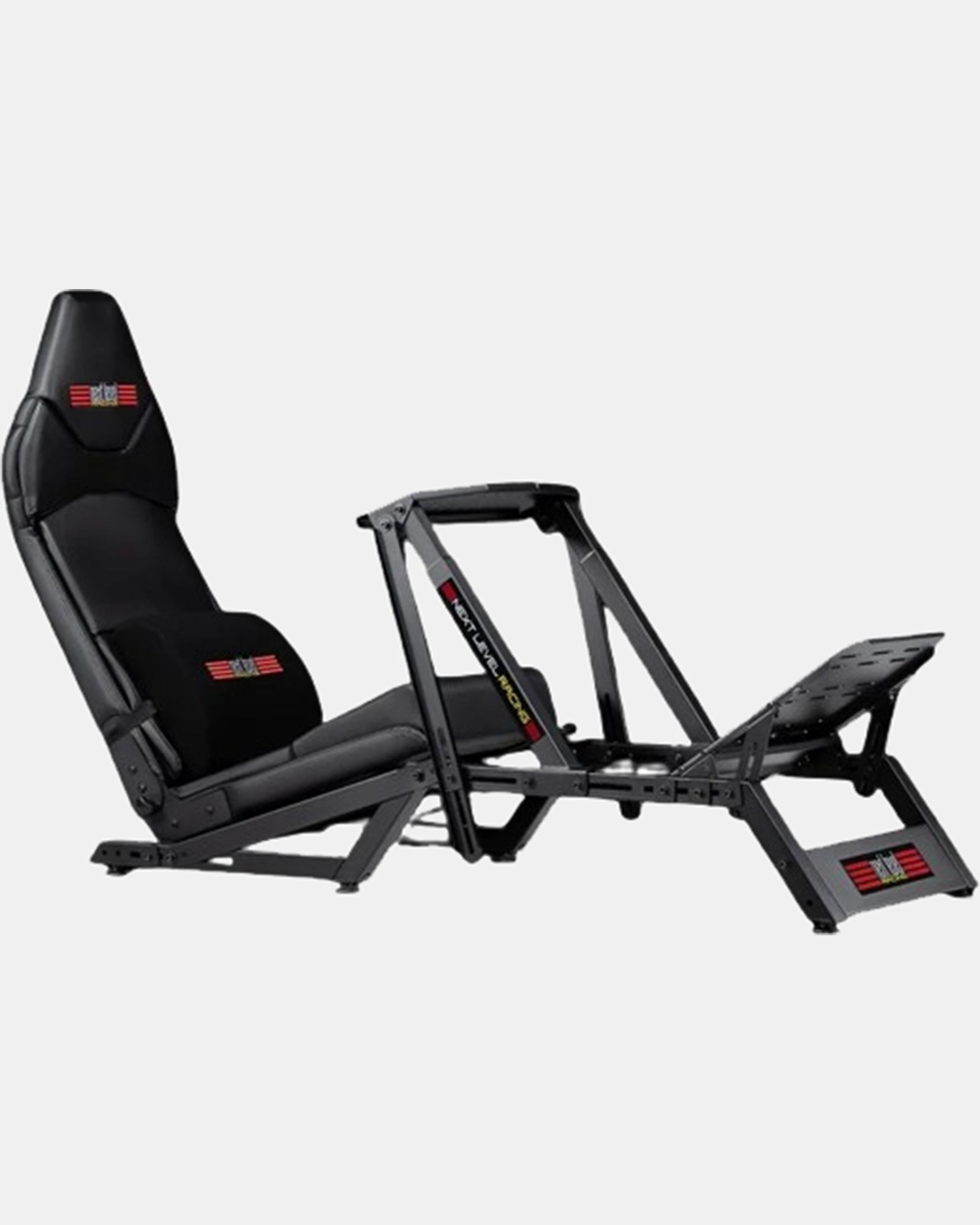Next Level Racing F-GT Simulator Cockpit with Adjustable Seat and Direct Drive Compatible for F-GT/ GTtrack Combat Flight Pack
