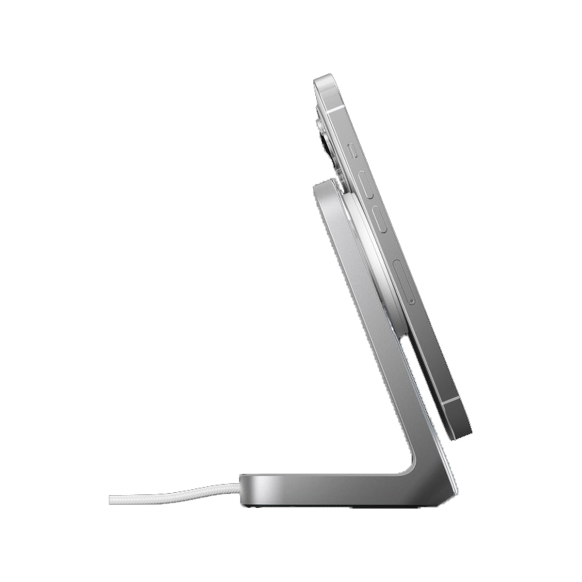 NOMAD Stand One Charger Made for MagSafe - Silver