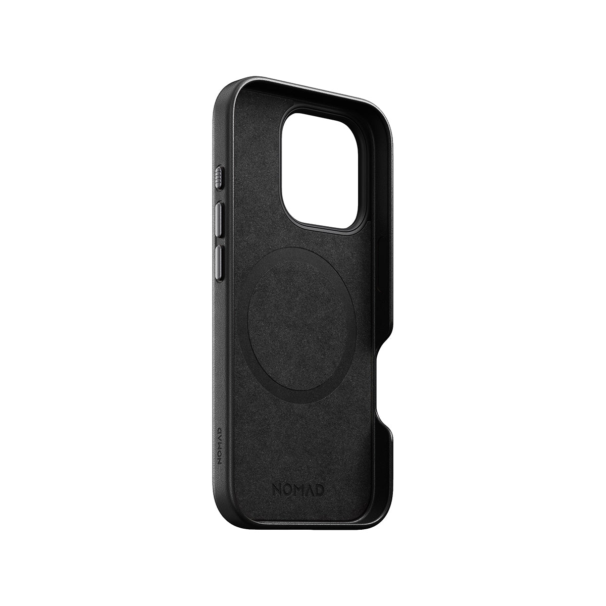 Nomad Traditional Leather Case for iPhone 16 Pro Max - Black