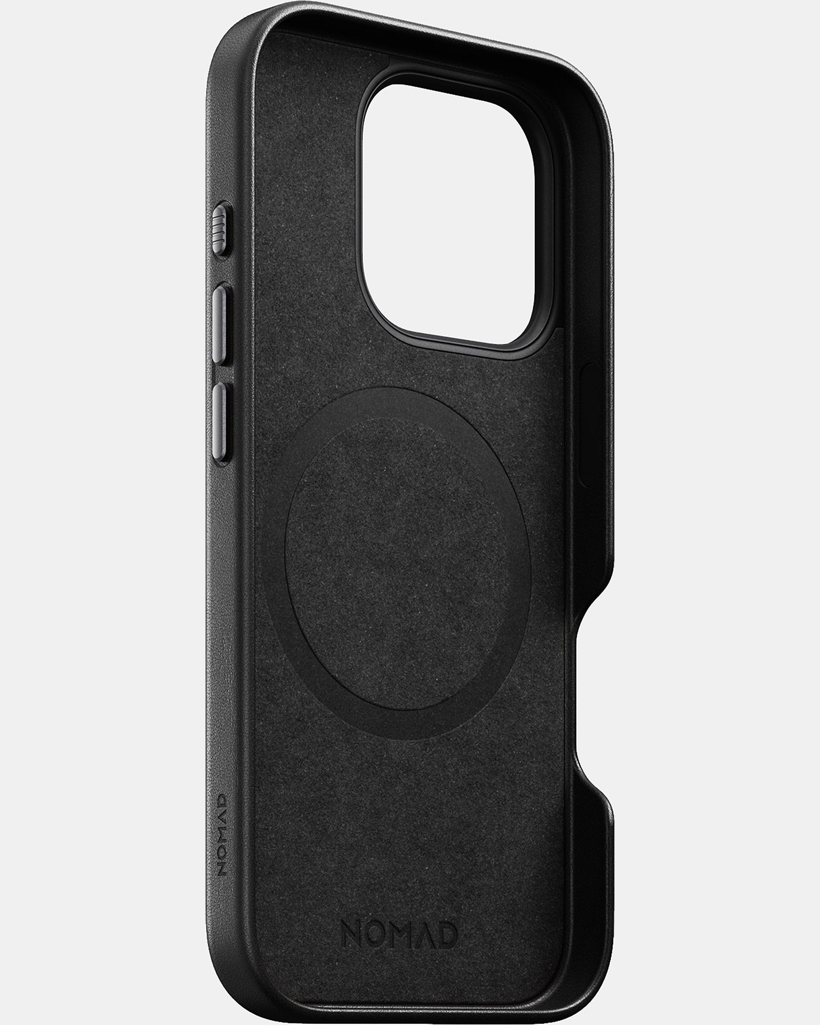 Nomad Traditional Leather Case for iPhone 16 Pro Max - Black