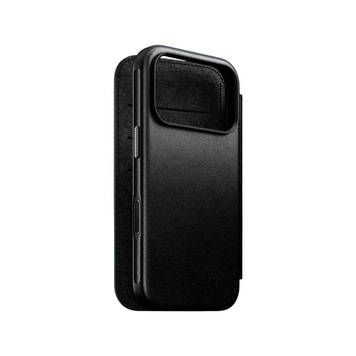 NOMAD Modern Leather Folio iPhone 17 Pro - Black Ecco