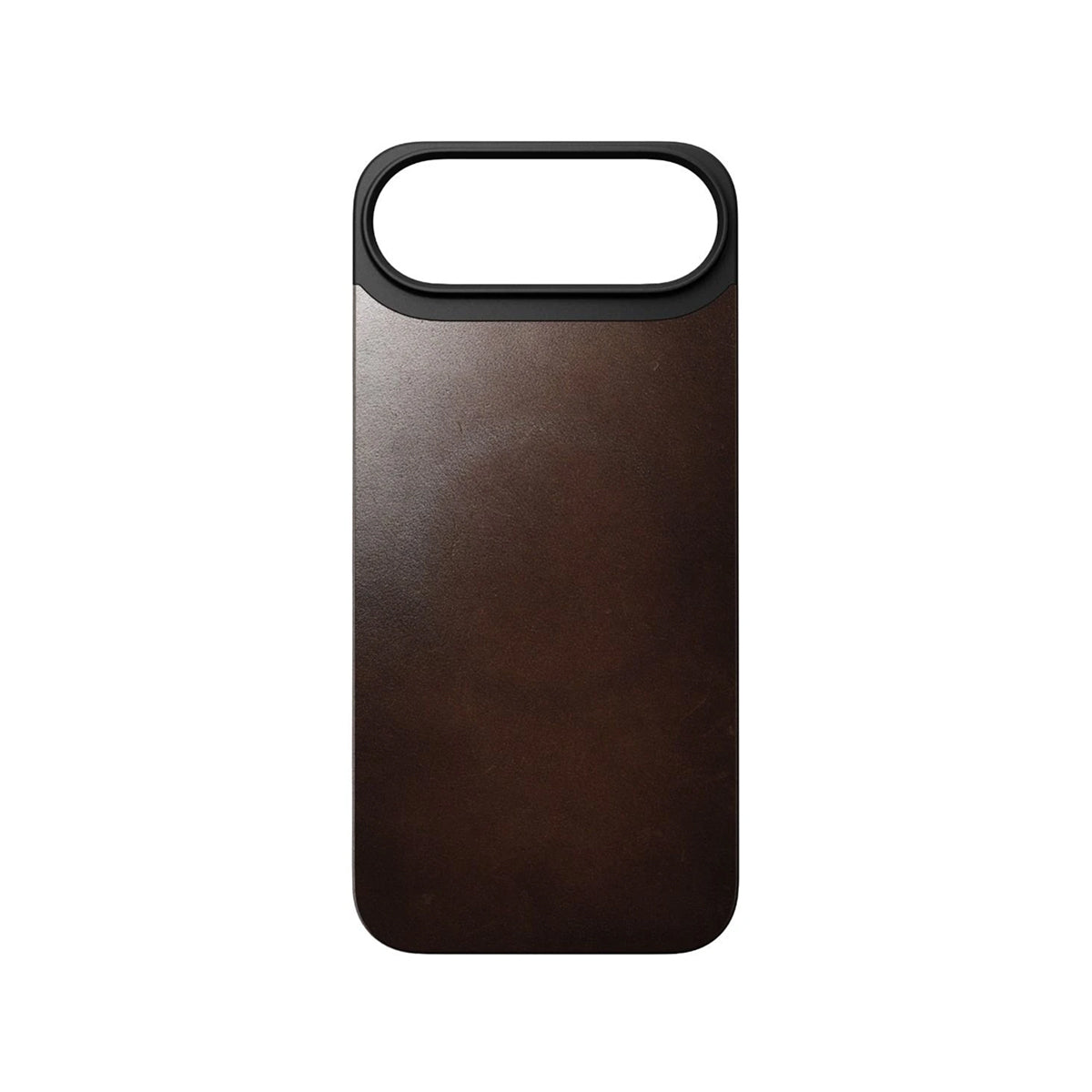 NOMAD Magnetic Leather Back iPhone 17 Air - Rustic Brown Horween