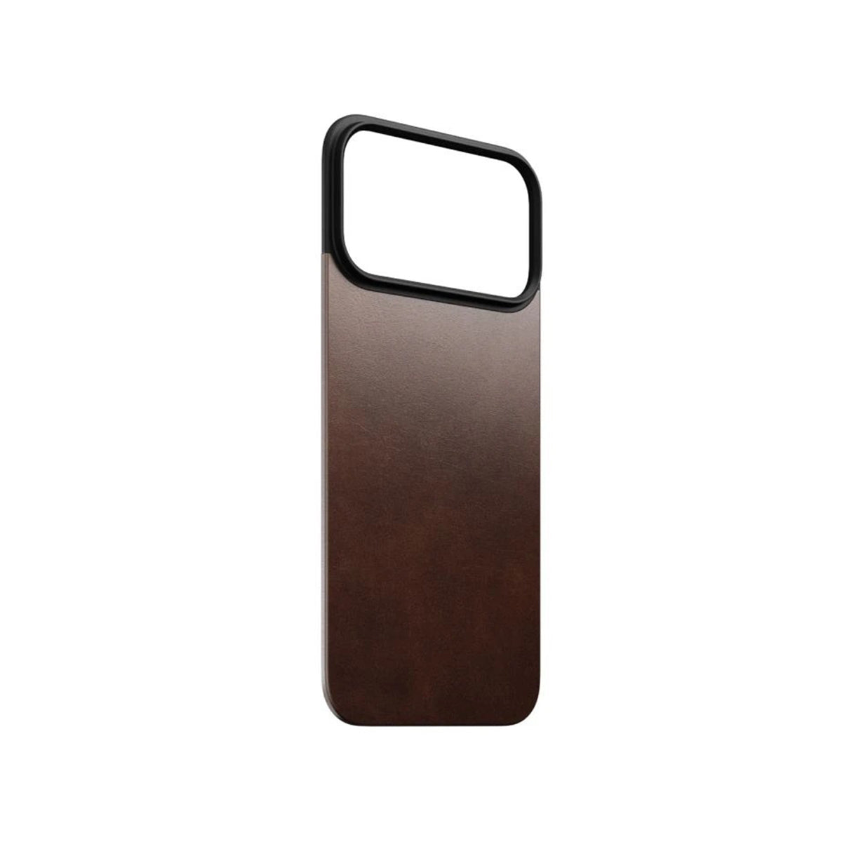 NOMAD Magnetic Leather Back iPhone 17 Pro Max - Rustic Brown Horween