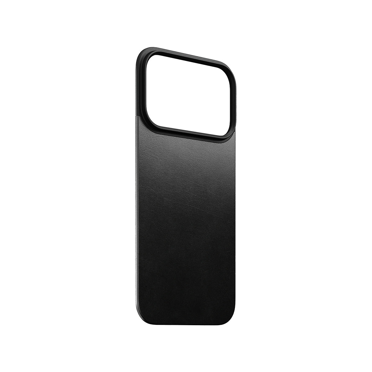 NOMAD Magnetic Leather Back iPhone 17 Pro - Black Horween