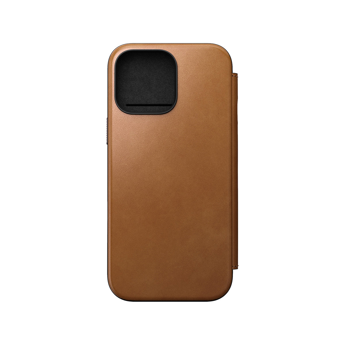 NOMAD Leather Folio Phone Case for iPhone 16 Pro Max - English Tan