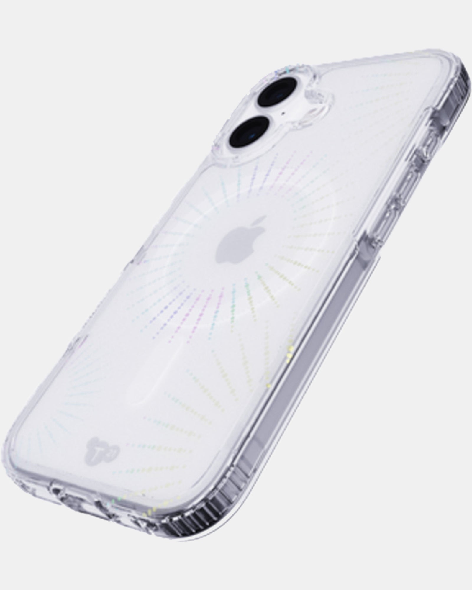 Tech21 EvoSparkle w/MagSafe for iPhone 16 - Lunar