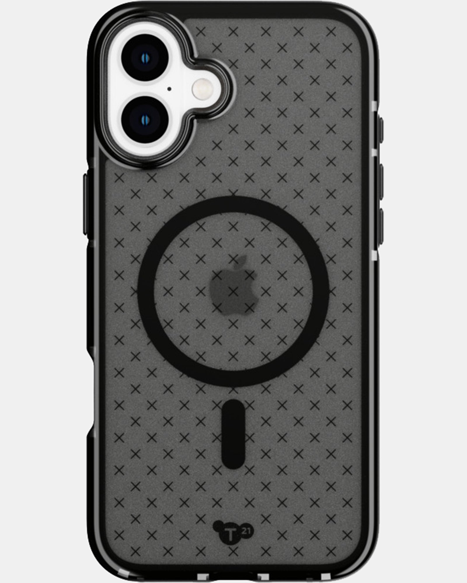 Tech21 EvoCheck w/MagSafe for iPhone 16 Plus - Smokey/Black