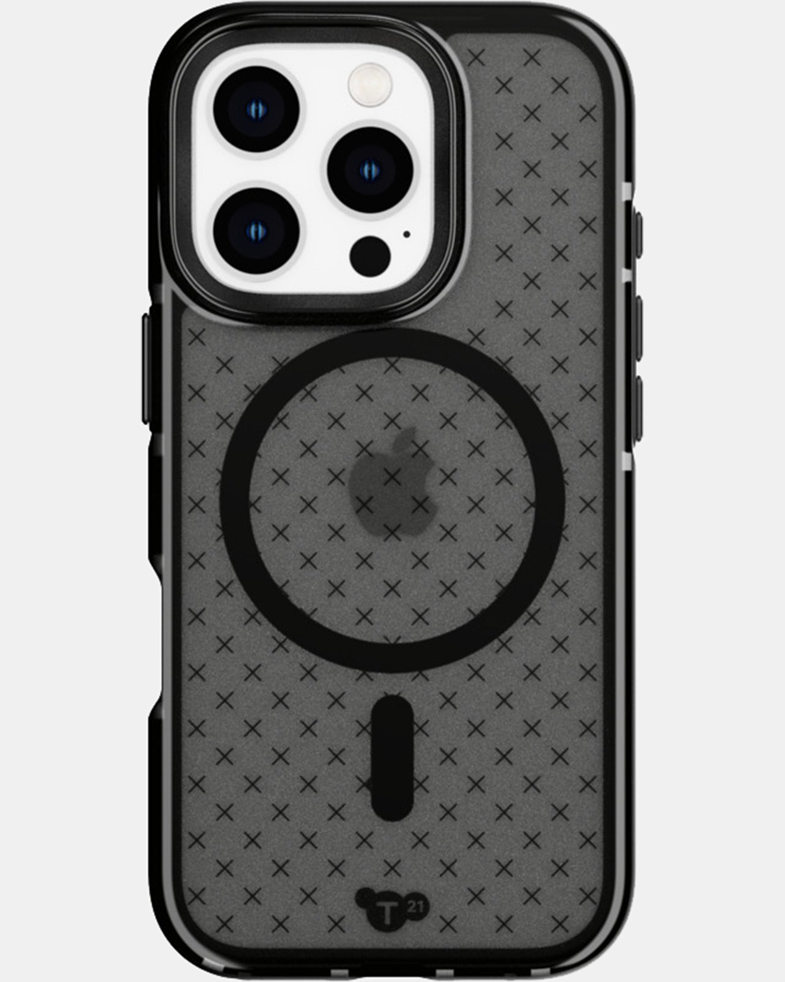 Tech21 EvoCheck w/MagSafe for iPhone 16 Pro - Smokey/Black