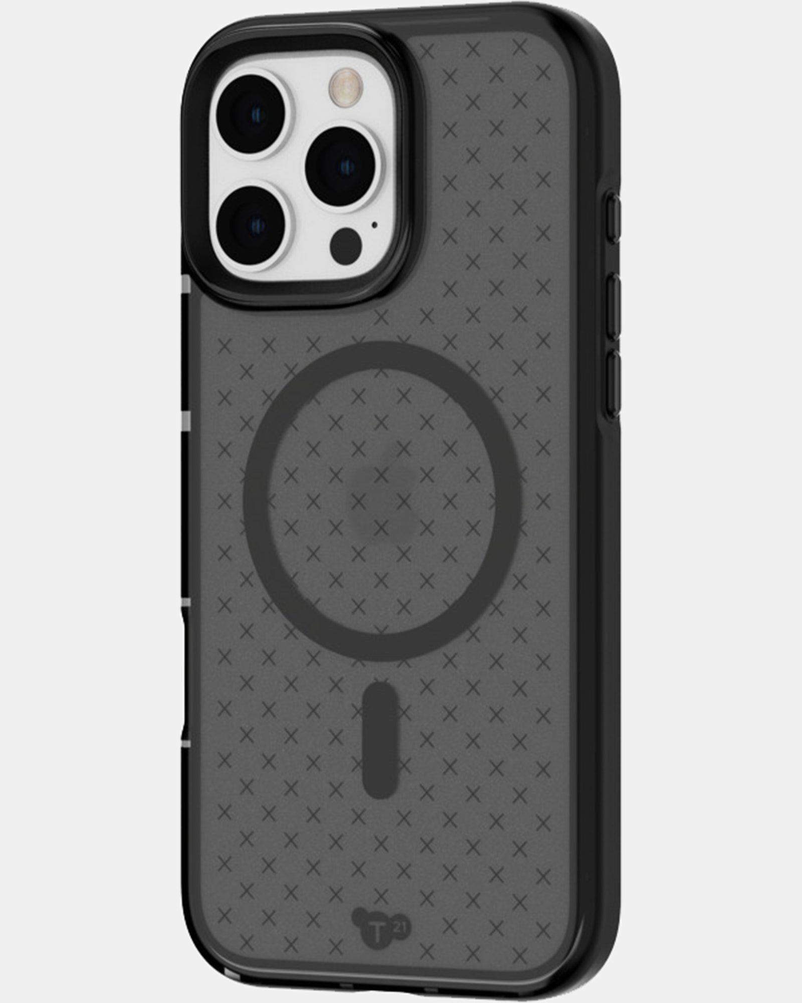 Tech21 EvoCheck w/MagSafe for iPhone 16 Pro Max - Smokey/Black
