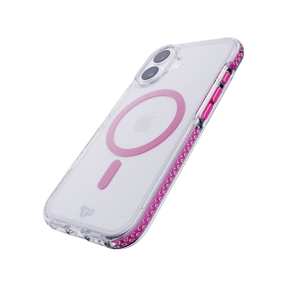 Tech21 EvoCrystal Magsafe Case iPhone 17 - Clear/Pink