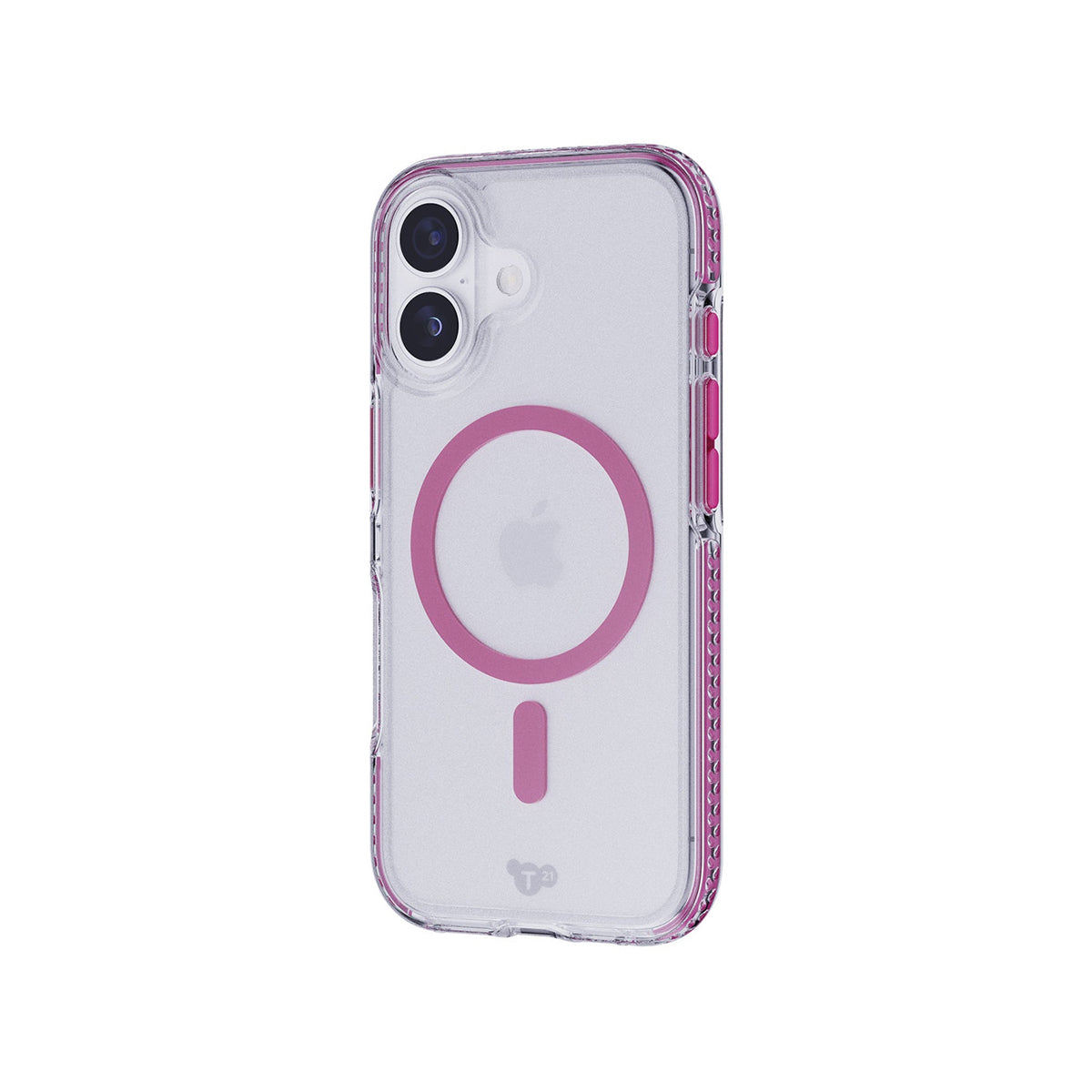 Tech21 EvoCrystal Magsafe Case iPhone 17 - Clear/Pink