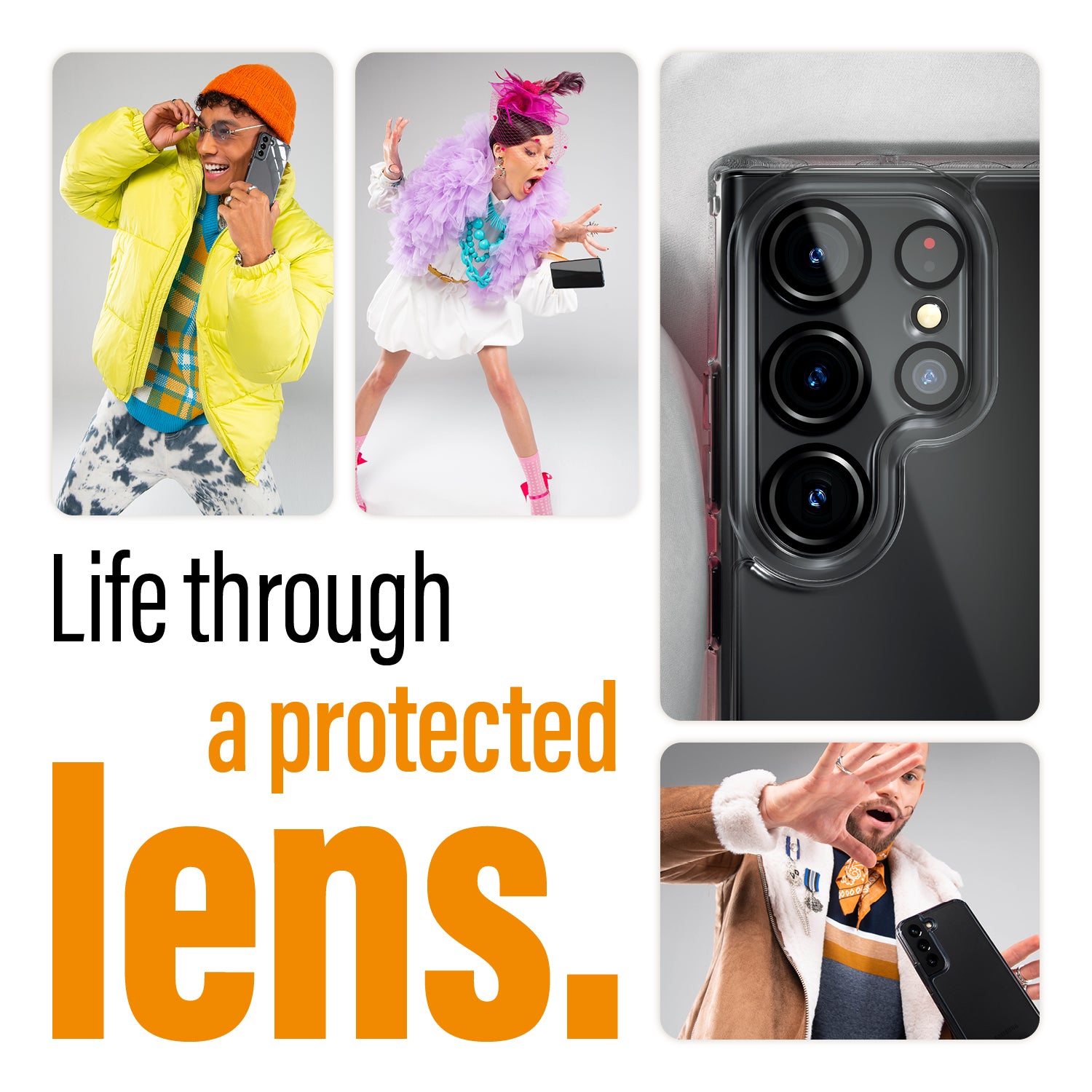 PanzerGlass™ PicturePerfect Camera Lens Protector for Samsung Galaxy S23 Ultra.