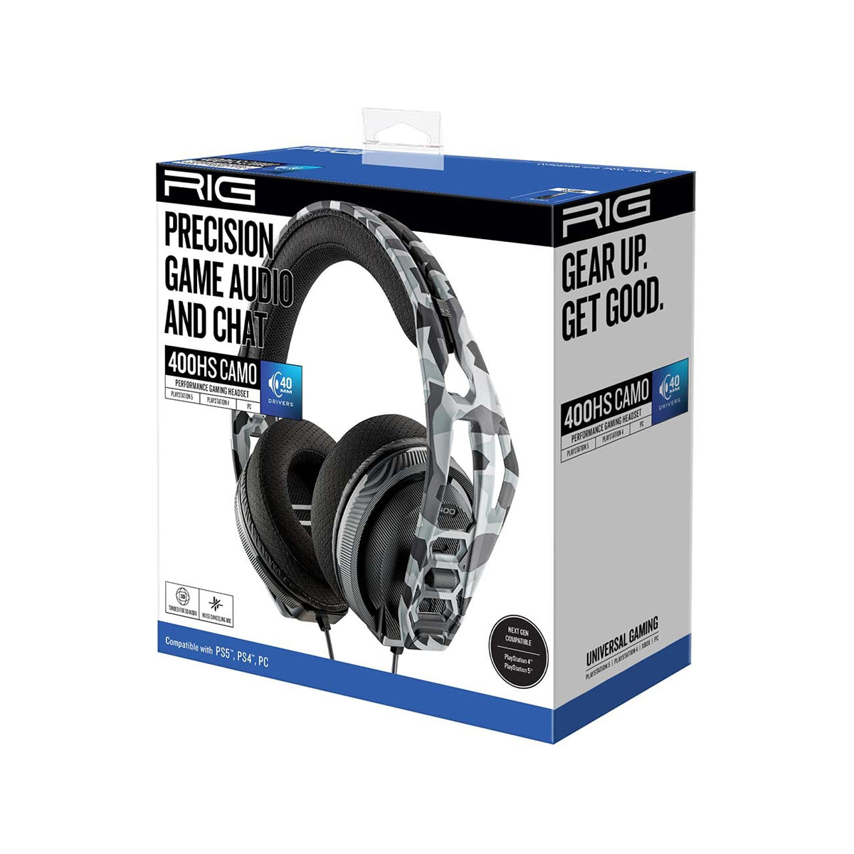 RIG 400HS V2 Stereo Gaming Headset - Arctic Camo.