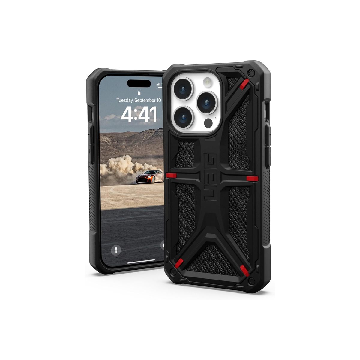 UAG Monarch Pro Kevlar Phone Case for iPhone 15 Pro