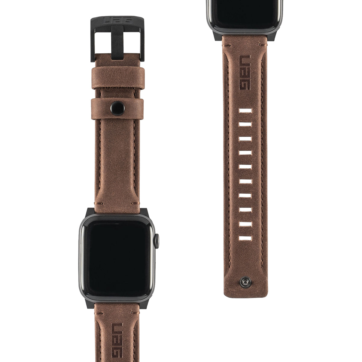 UAG Apple Watch 42mm/44mm Leather Strap - Brown.