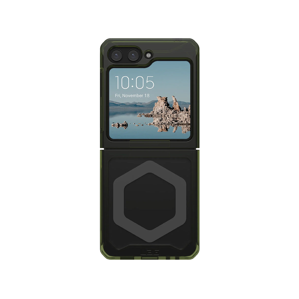 UAG Plyo Pro Phone case Galaxy Fold 5 - Olive/Space Grey