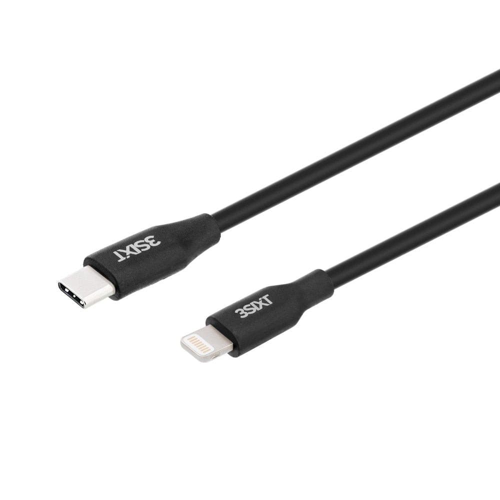 3sixT Charge & Sync Cable - USB-C to Lightning - 1m - Cable - Techunion -