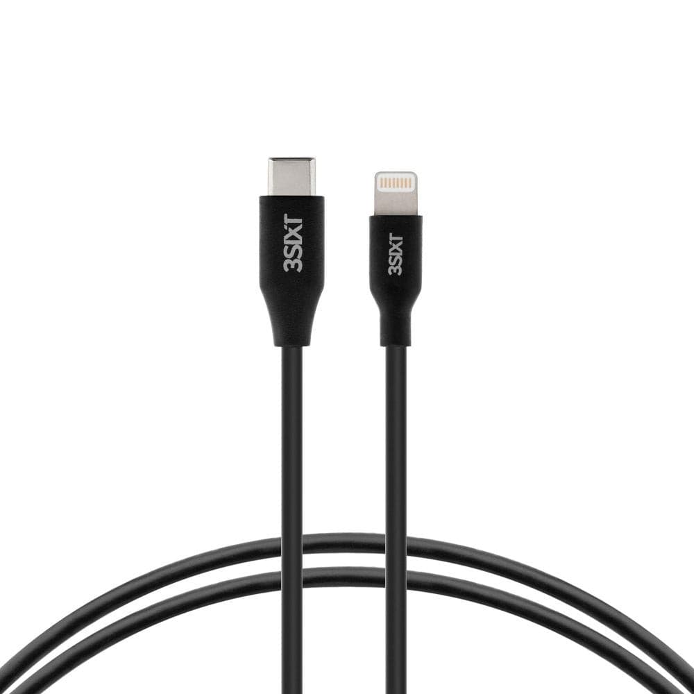 3sixT Charge & Sync Cable - USB-C to Lightning - 1m - Cable - Techunion -