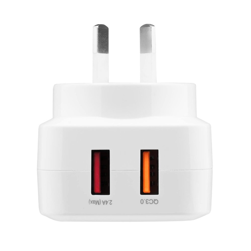 3sixT Wall Charger AU 5.4A + Micro USB Cable 1m - White - Power - Techunion -