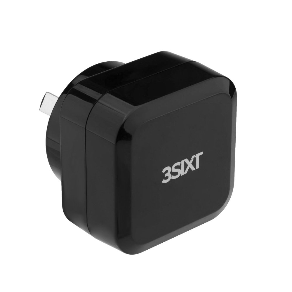 3sixT Wall Charger AU 5.4A + USB-C Cable 1m - Power - Techunion -