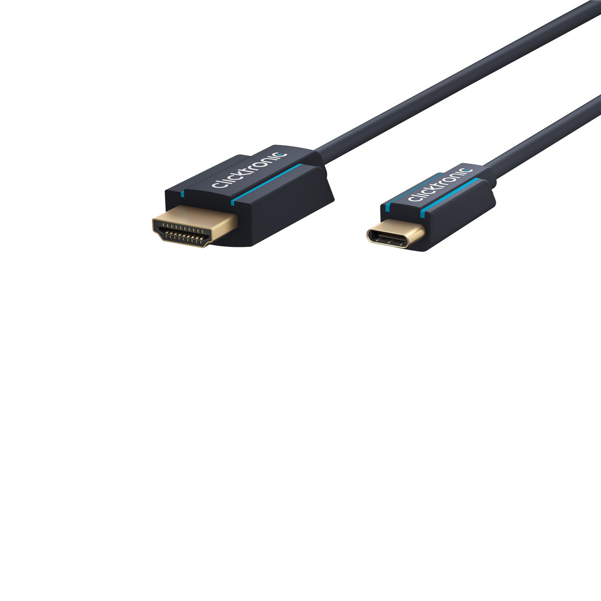 Clicktronic USB-C to HDMI Adapter Cable - 2m