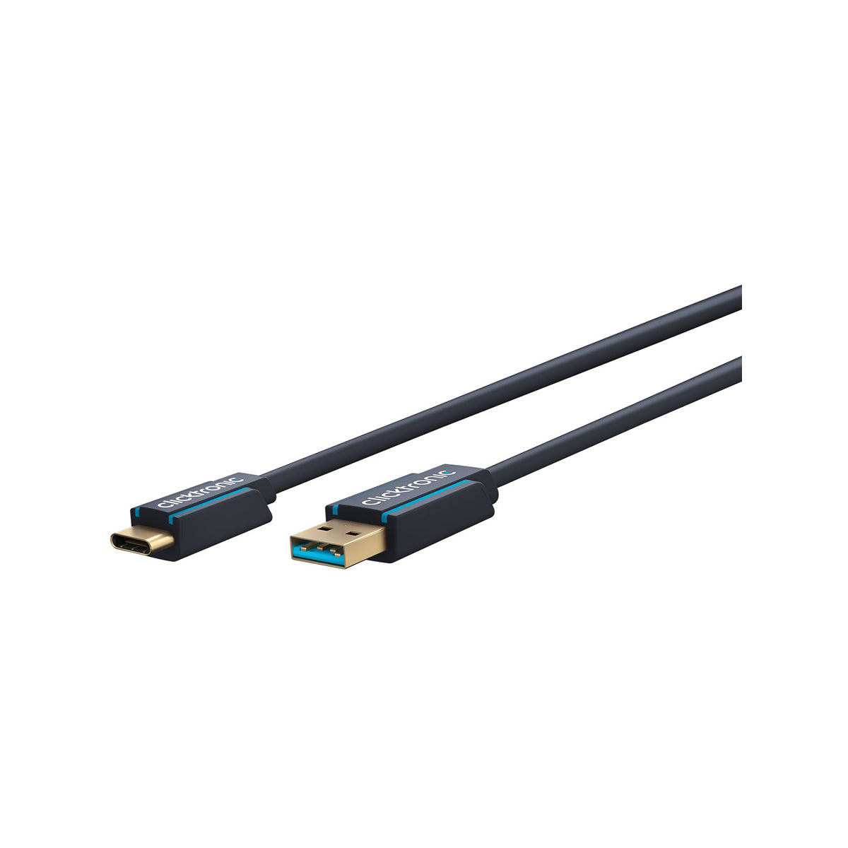 Clicktronic USB C 3.1 to USB A Cable - 0.5m