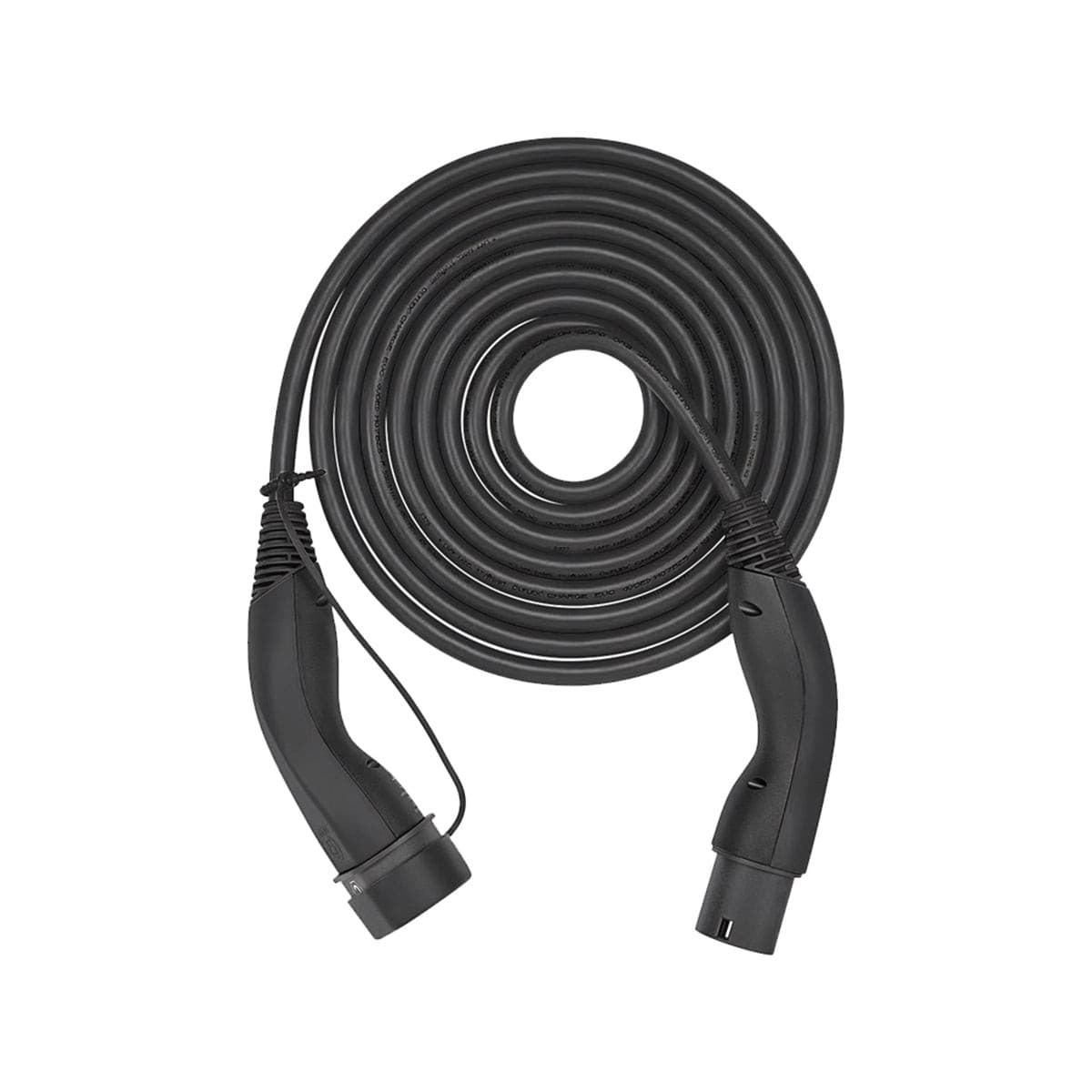 LAPP EV Helix Charge Cable Type 2 (22kW-3P-32A) 5m for Hybrid and Electric Cars - Black.