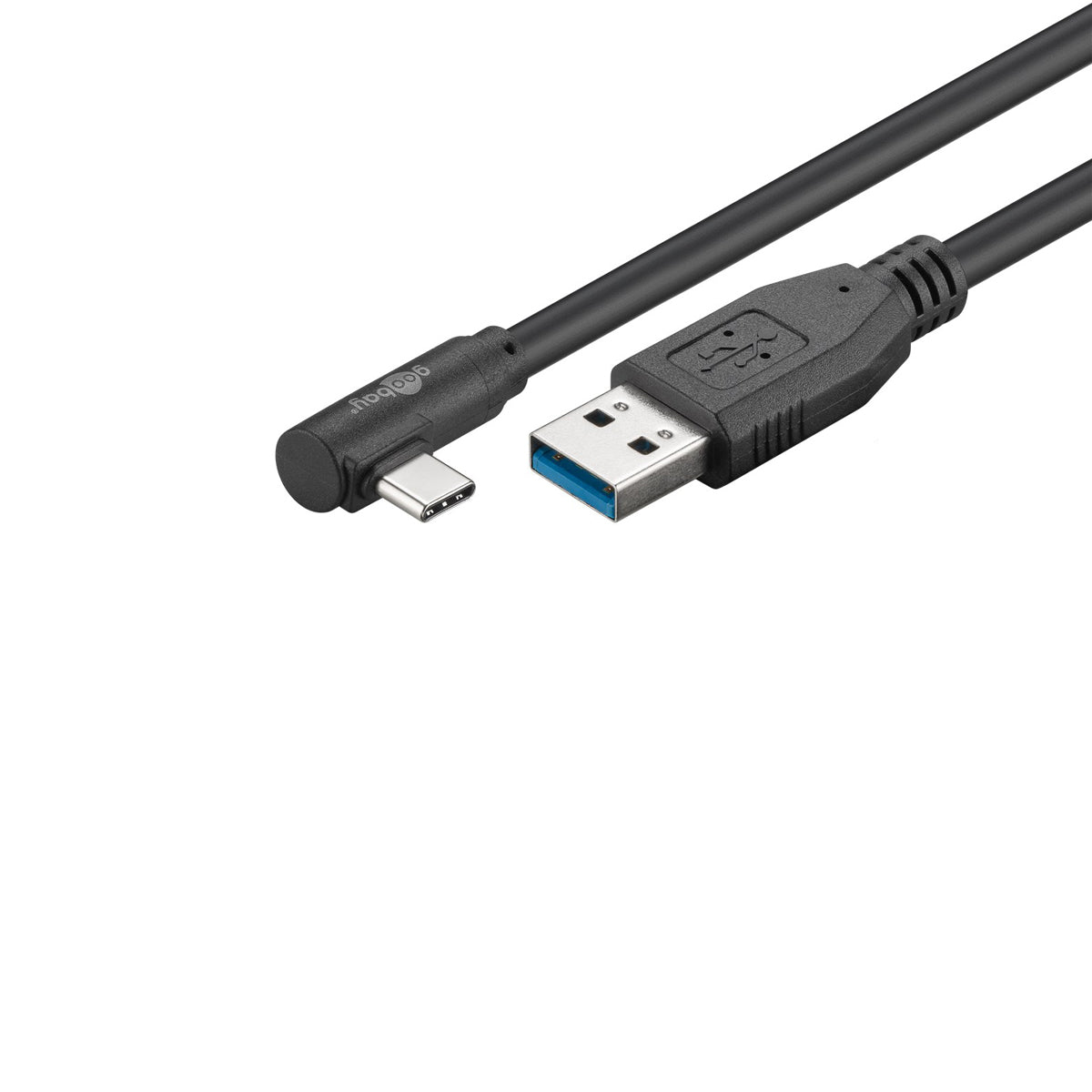Goobay USB-C to USB A 3.0 Cable 0.5M for Mobiles - Black.