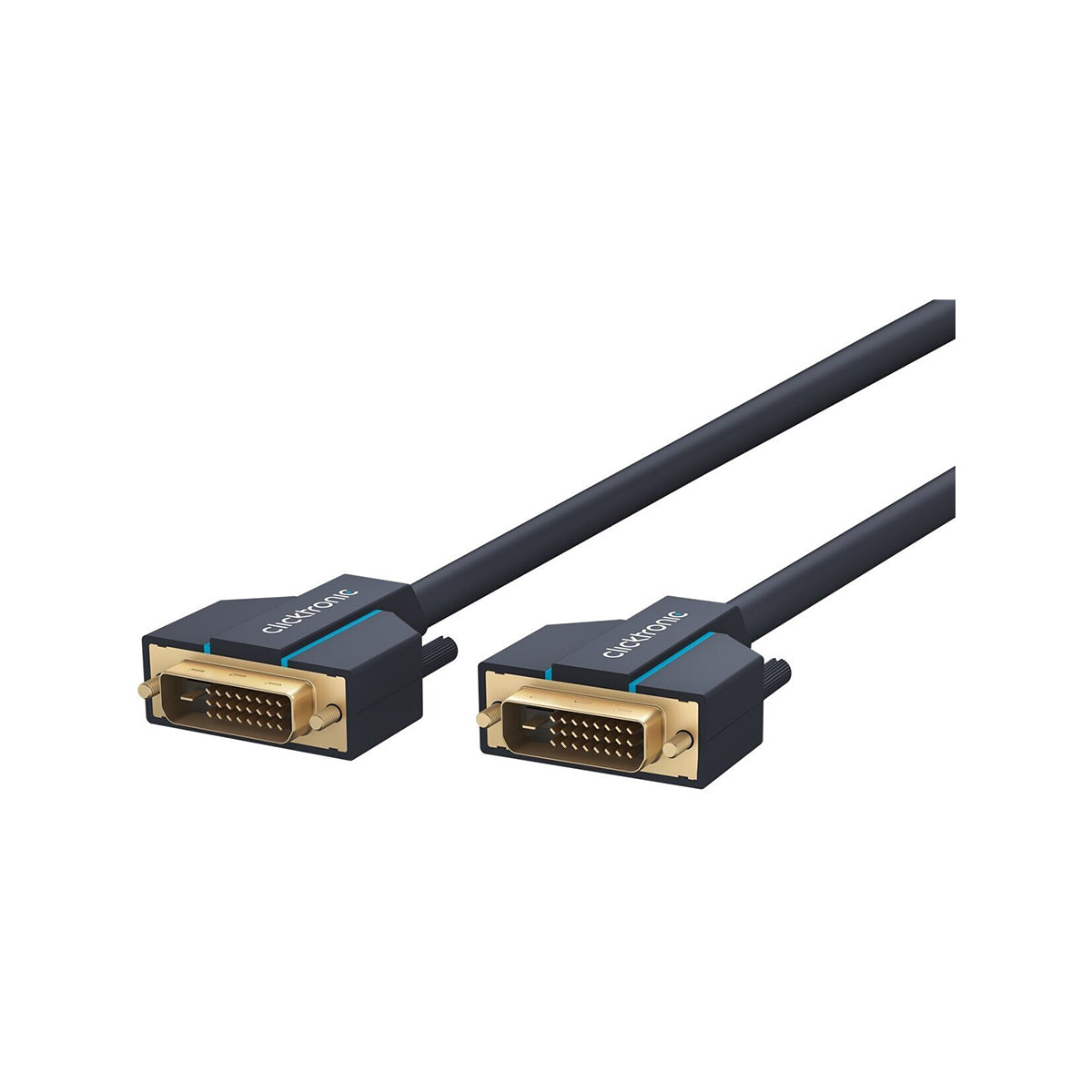 Clicktronic DVI-D (24+1) Cable - 1m