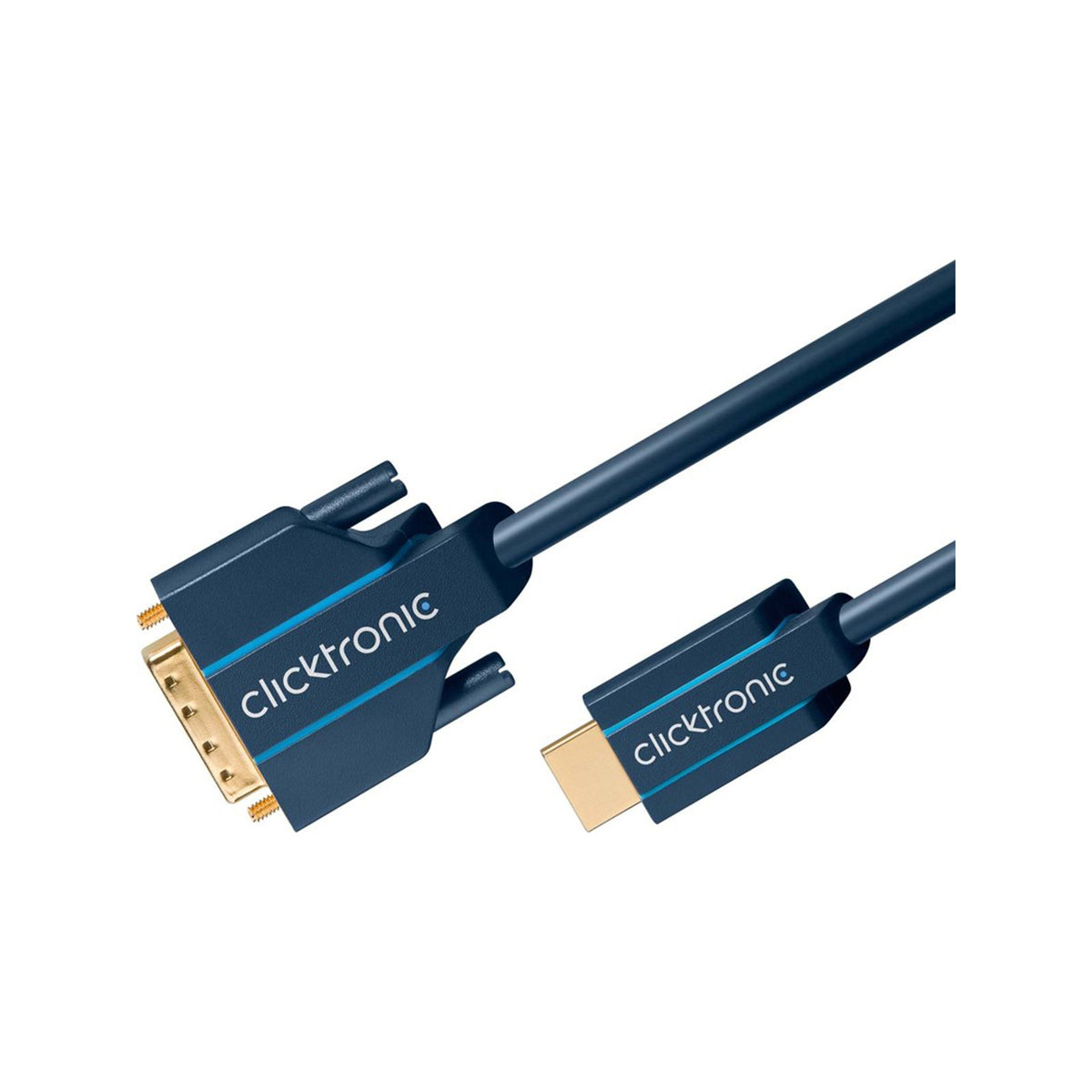 Clicktronic HDMI DVI-D (24+1) Cable - 3m
