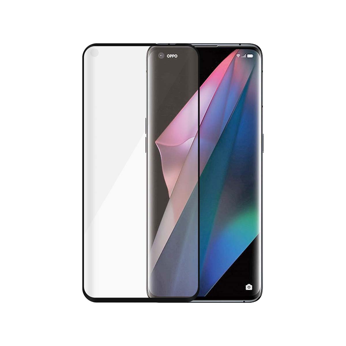 PanzerGlass CaseFriendly AB Screen Protector for Oppo Find X5/X3 Neo - Black