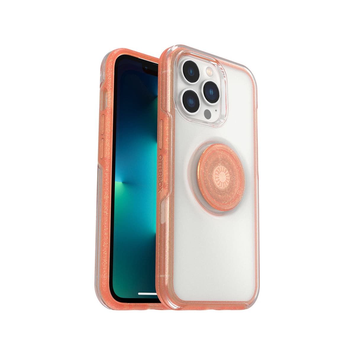 Otterbox OTTER + POP Symmetry Phone Case for iPhone 13 Pro.