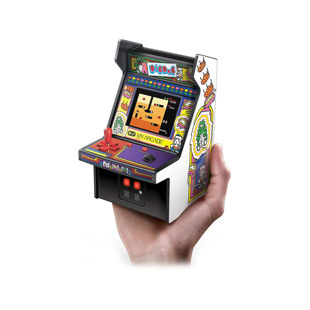 My Arcade - DGUNL-3221 - Dig Dug Micro Player for Gaming.