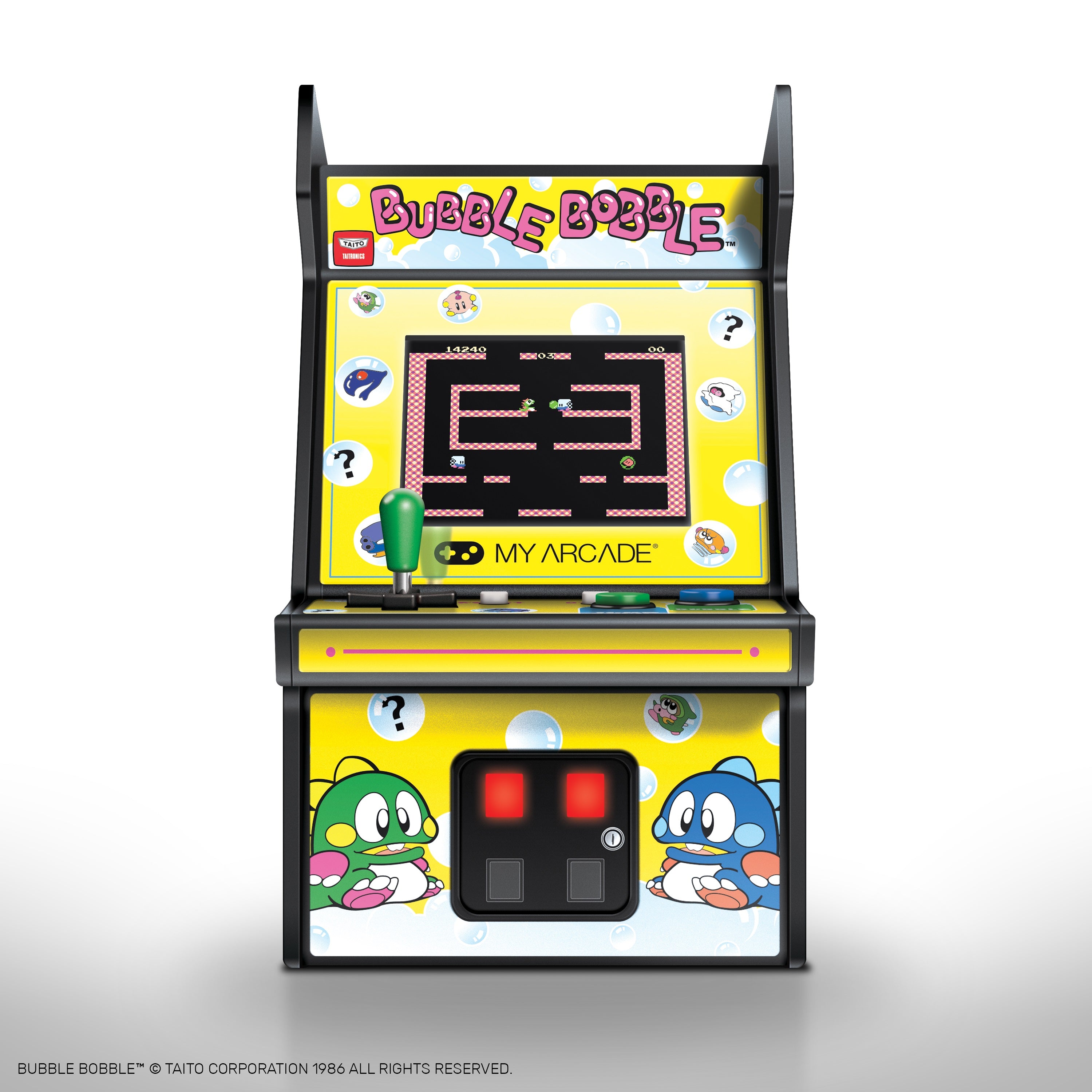RETRO BUBBLE BOBBLE MICRO PLAYER.