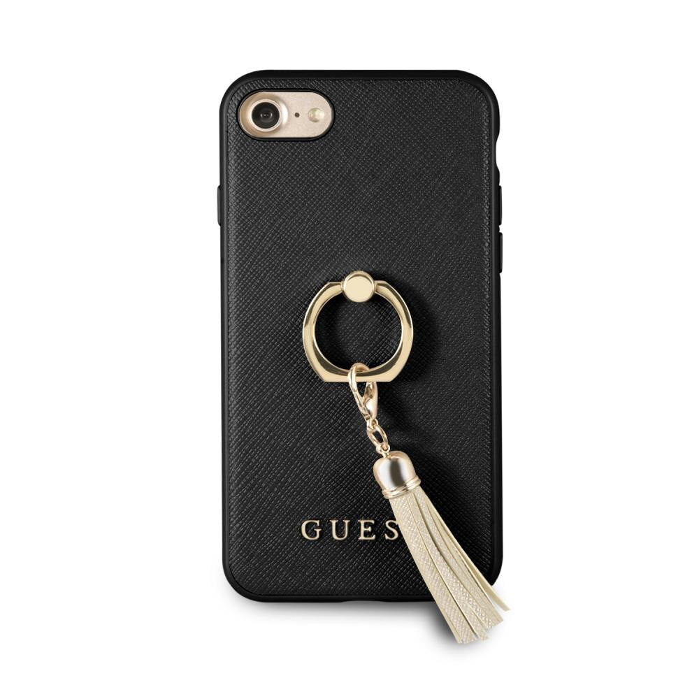 GUESS Hard Case with Ring Stand- iPhone SE2/8/7.