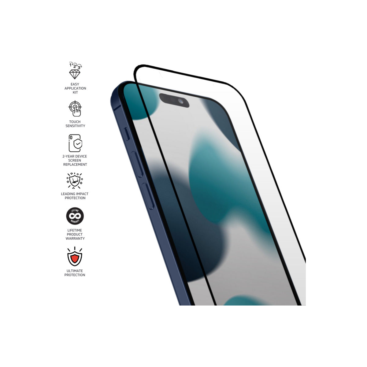 Impact Zero® Ultimate Screen Protector - Apple iPhone 15
