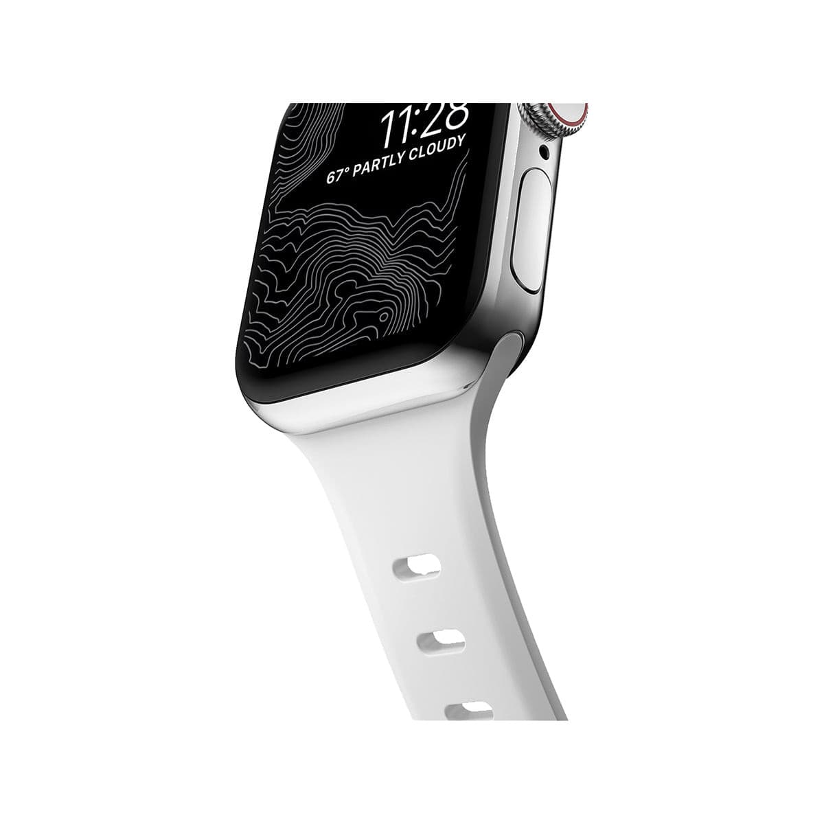 NOMAD Sport Slim 41mm Band for Apple Watch - White.