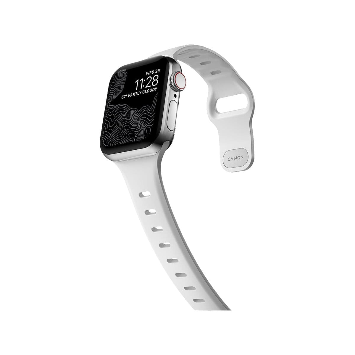 NOMAD Sport Slim 41mm Band for Apple Watch - White.