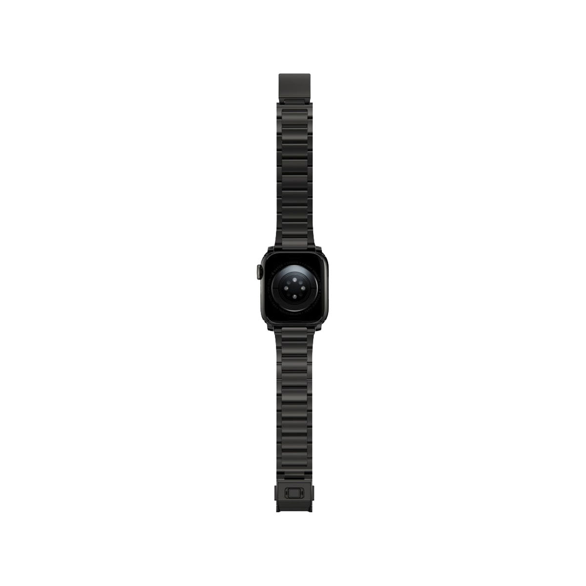 Nomad Apple Watch 41mm Steel Band - Graphite Hardware.