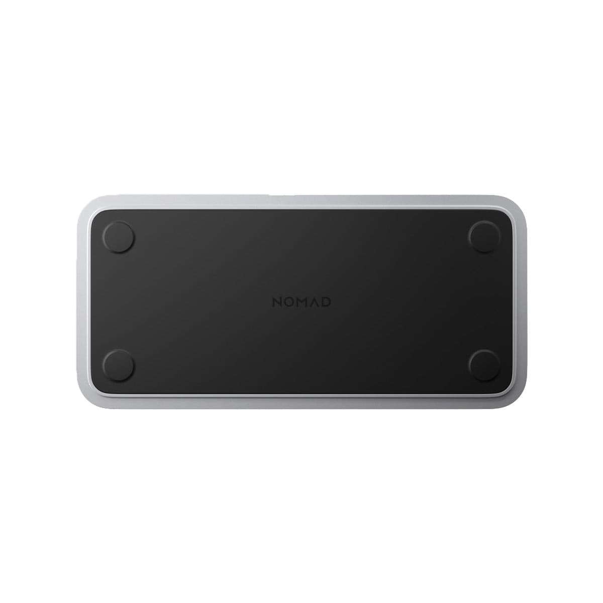 NOMAD Base One Max MagSafe Charger for Apple Watch - Silver.