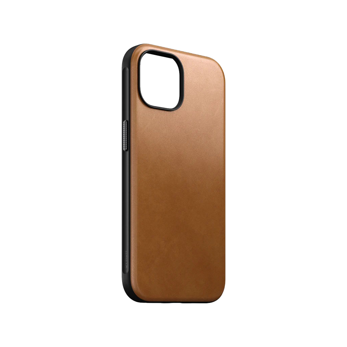 Nomad Leather Phone Case for iPhone 15 - English Tan - NMD