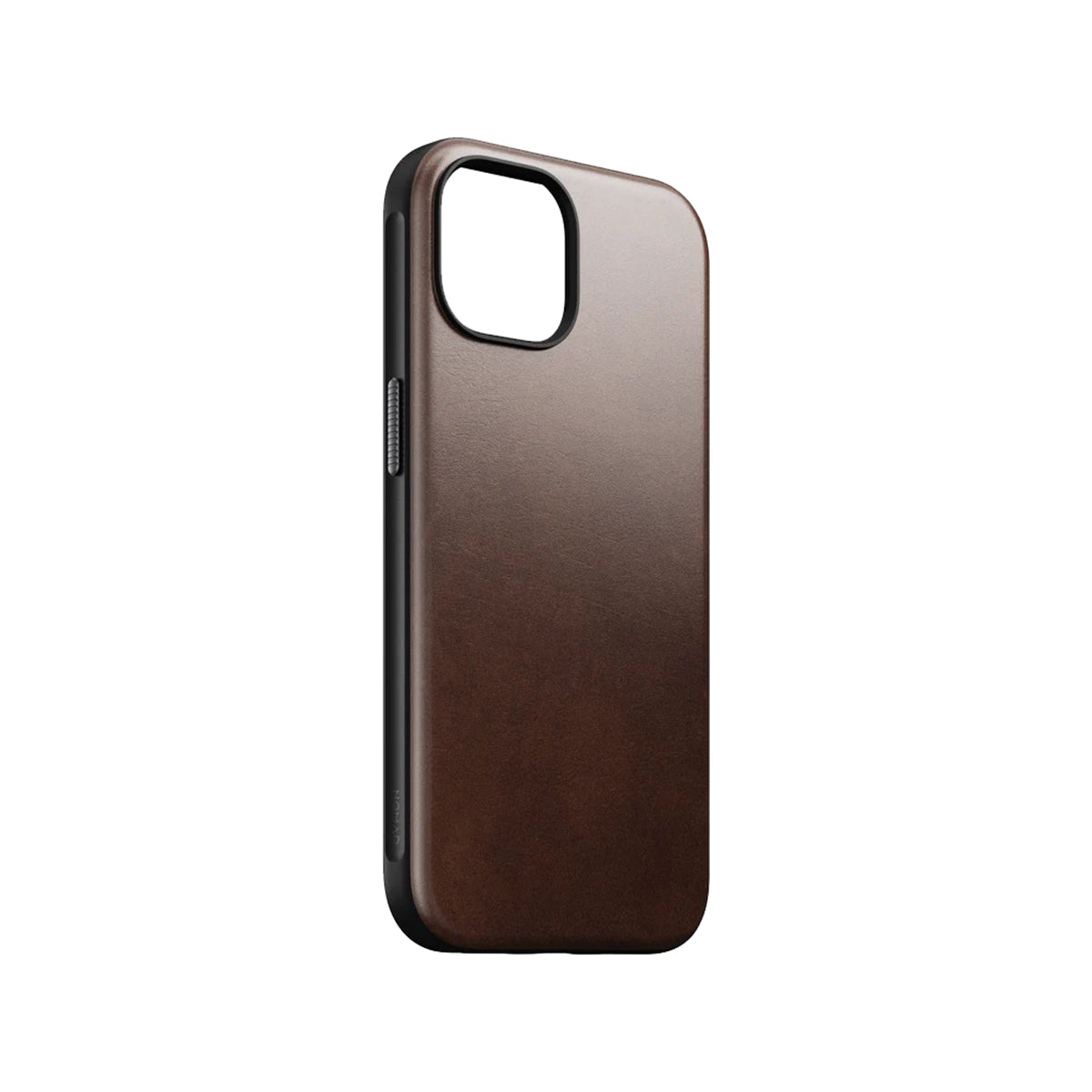 Nomad Leather Phone Case for iPhone 15 - Brown - Horween