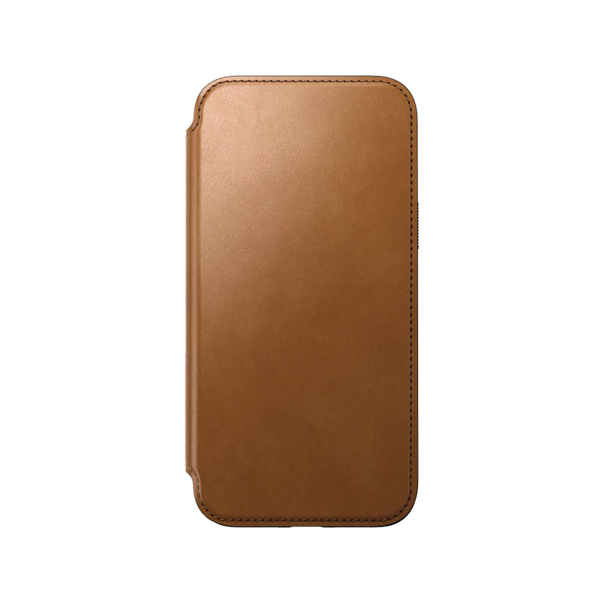 Nomad Leather Folio Case for iPhone 15 Pro Max - English Tan - NMD