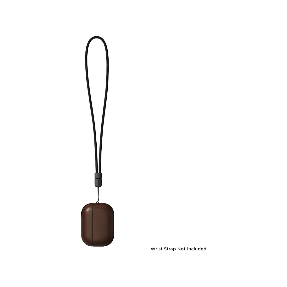 NOMAD Modern Leather Case for Apple AirPods Pro 2 - Brown Normal Leather.