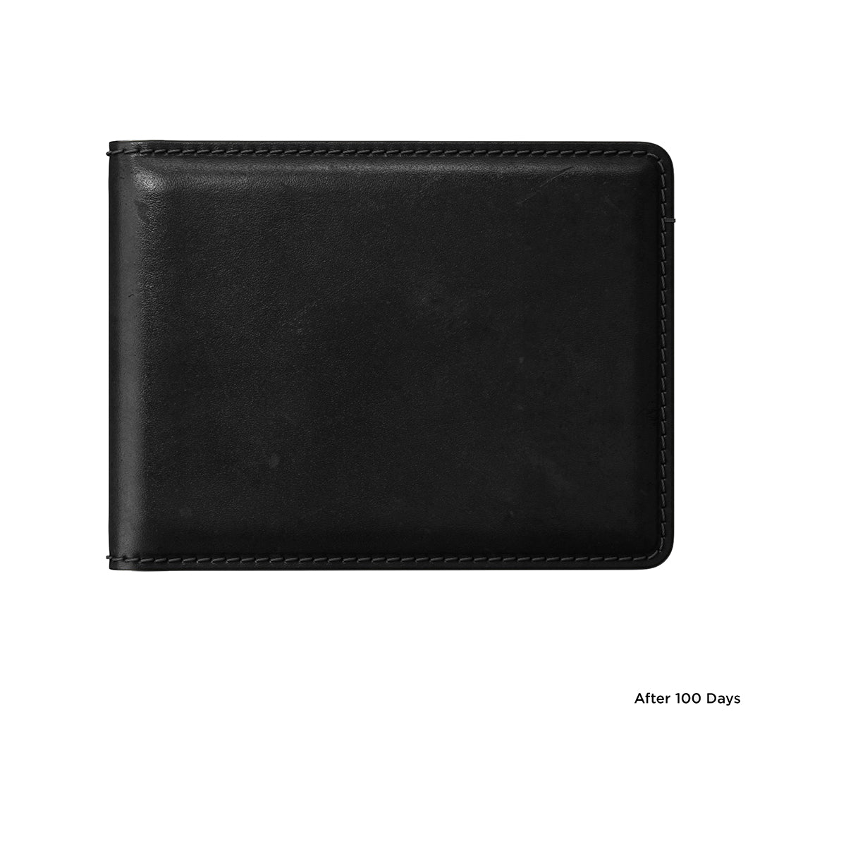 NOMAD Bifold Wallet - Black Horween Leather.
