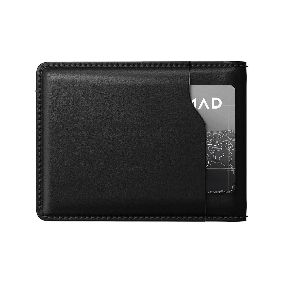 NOMAD Bifold Wallet - Black Horween Leather.