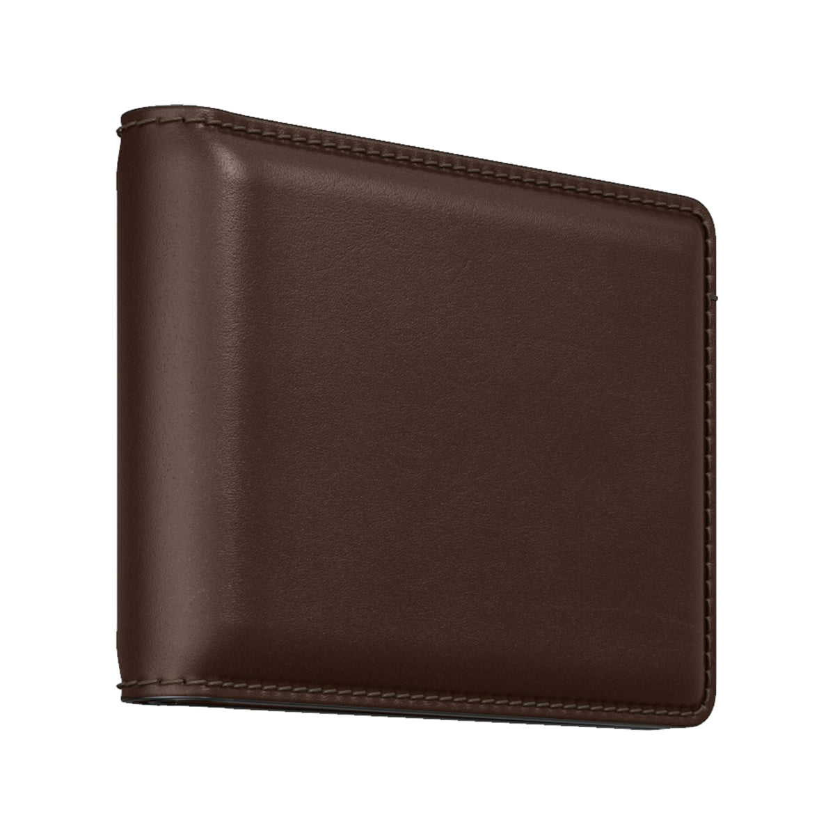 NOMAD Bifold Wallet - Rustic Brown Horween Leather.